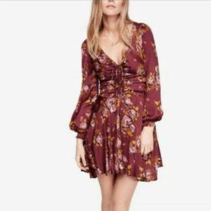 NWT Free People Floral Peasant Dress